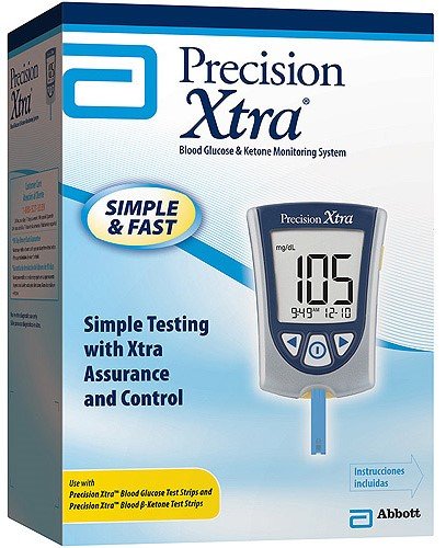 Precision Xtra Blood Ketone Test Strips 10ct