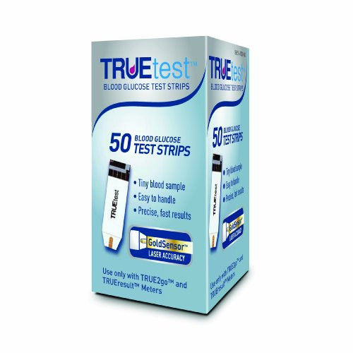 TrueTest Glucose Test Strips 50 Count