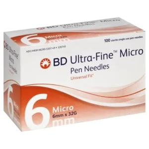 BD Ultra Fine Pen Needles 6mmx32G
